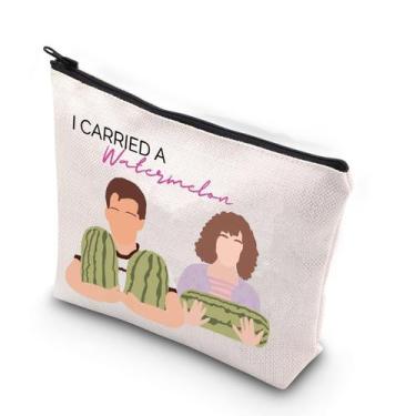 Imagem de Bolsa de maquiagem XYANFA Dance Dirty Watermelon Inspired 80s Movie