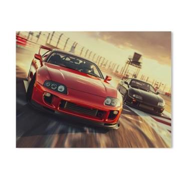 Imagem de HouLaiZhe Drift Sports Car S15 Jdm Car Extreme Speed Posters Tela Estética Decoração de Parede Pintura de Parede Impressões Sala de Galeria Decoração de Parede para Quarto Sala de Estar Escritório 18