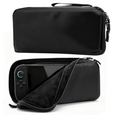 Imagem de GLDRAM Bolsa macia ultrafina, bolsa protetora Protable para jogos de viagem para Nintendo Switch 2 / NS / OLED / Lite Console e acessórios