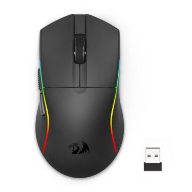 Imagem de Mouse Gamer Redragon Deicide Lite Sem Fio RGB 10000DPI 1000Hz PAW3313 Preto - M816-LIT