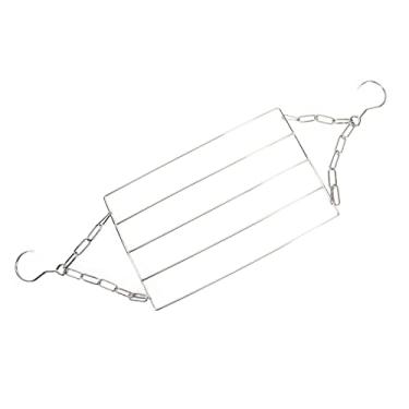 Imagem de GLOGLOW Rack de Secagem de Lavanderia, Cabide de Roupas Resistentes de Aço Inoxidável, Rack Ajustável de Vários Níveis para Secar Roupas e Toalhas Em Ambientes Internos ou Externos (Sem Clipe 40cm)