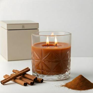Imagem de Vela Aromática Perfumada - Canela Desejo - 250g | Fragrância Expandida - Cera de Coco e Soja