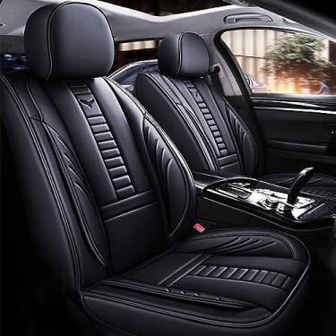 Imagem de Niscarda Capas de assento de carro para BMW X5 2005-2025, cobertura total, capas de assento personalizadas, couro premium, impermeável, resistente a manchas, fácil de instalar (conjunto completo