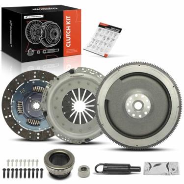 Imagem de A-Premium Kit de embreagem de transmissão com volante compatível com Ford F-250 1994-1996, F-250 HD 1997, F-350 1994-1997, F-Super Duty 1995-1996, 7.3L, apenas turbo