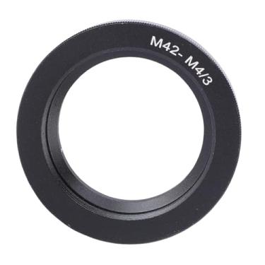 Imagem de Jiawu Adaptador de Lente M42 para M4/3 Anel Conversor de Liga de Alumínio Fino para Câmera Sem Espelho, Fácil Instalação para Acessório de Fotografia Profissional