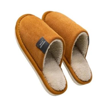 Imagem de Chinelos De Inverno Antiderrapantes Para Casal, Quentes, Macios E Conf