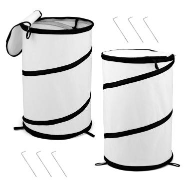 Imagem de 2 Unidades Capas Protetoras para Roseiras no Inverno, 48x33cm Cones Protetores Rosas Colares de Proteção Contra Geadas, Vento, Neve e Animais para Arbustos e Plantas em Vasos