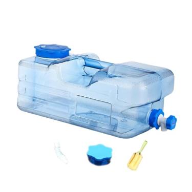 Imagem de UGPLM Recipiente de água para camping, jarra para armazenamento de água com para emergências em trilhas.