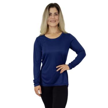 Imagem de Camiseta Feminina Manga Longa Cobre Bumbum Mullet Academia - FR Moda F