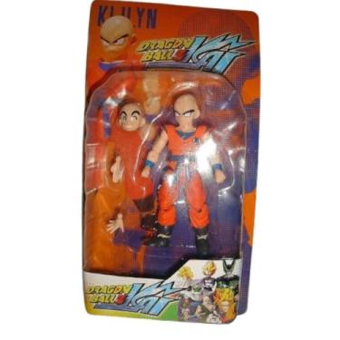 Imagem de Action Figure Kuririn 14cm Articulado - Dragon Ball Z - Genérico