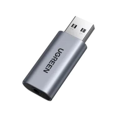 Imagem de Adaptador Áudio Externo Ugreen Cm383 Usb 2.0 Para 3.5mm