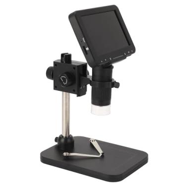 Imagem de Acouto Microscópio Digital Com Tela IPS de 5 Polegadas, Ampliação de 1000X e 8 Luzes LED - Ideal para Reparo, Inspeção e Observação