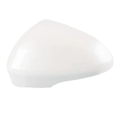 Imagem de Acessórios do carro exterior espelho retrovisor capa espelhos laterais habitação cor escudo pintado compatível com ford mondeo 2013 2014 2015 2016-2020(1pcs elegant white L)