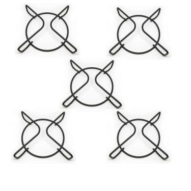 Imagem de kit 5 Trempe Grelha Cooktop Fogão Atlas Agile Tropical Glass Peça Original