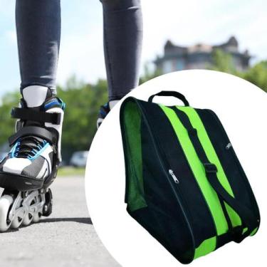 Imagem de Bolsa De Patins De Oxford Para Armazenamento De Patins De Gelo E Trans