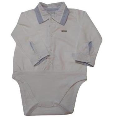 Imagem de Body Social Luxo Bebê Menino Polo Batizado Paraiso Rf 13992-Masculino