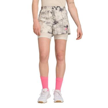 Imagem de Short Adidas  2 Em 1 Own The Run Spray Dye Feminino-Feminino