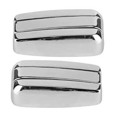 Imagem de Generic Gancho Oculto de Liga de Zinco Forte, Suporte de Toalha para Chapéu de Carro, 2 Peças para Automóveis, Rv, Trefilação Prateada (Prata Brilhante)