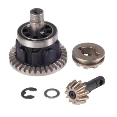 Imagem de MYHWDRNU Peças de carro RC compatíveis com Traxxas para Trx4 para Trx6 1/10 RC Crawler Car Upgrade Parts Front Rear Differential Gear Pinion Gear Assembly