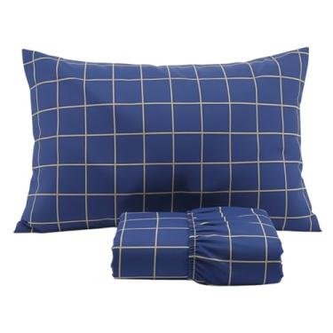 Imagem de Jogo de Lençol Cama Solteiro Malha 100% Algodão 2 Peças Estampado Com Elástico Toque Macio Cozzilar (Modelo 13)