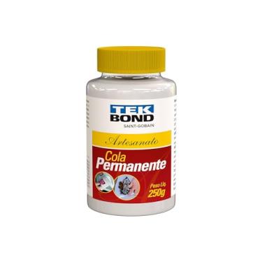 Imagem de Cola Artesanato Permanente, frasco 250 g, Tekbond.