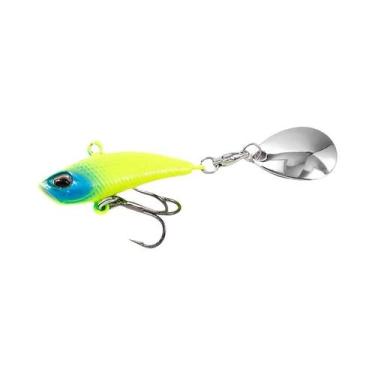Imagem de Isca De Pesca WALK FISH Spinner Bait Metal VIB Com Cauda Rotativa E La