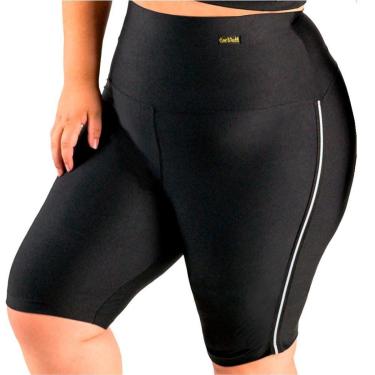 Imagem de Bermuda Plus Size Fitness Modeladora com Faixa Feminina-Feminino