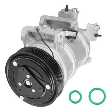 Imagem de TadaMark Compressor de ar condicionado A/C com embreagem adequado para Nissan para Altima 2.5L 2.5 2002 2003 2004 2005 2006 02 03 04 05 06 Substituir para 10346161, 10350961, 10350960, CO-10346161