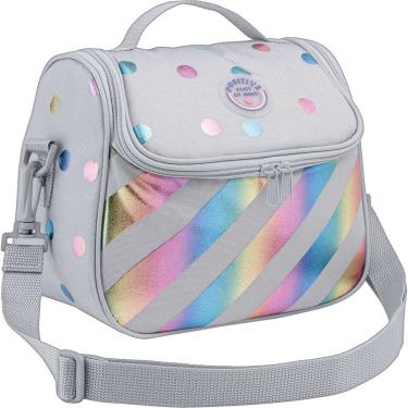 Imagem de LANCHEIRA TIRACOLO ACADEMIE LISTRAS E POAS TILIBRA