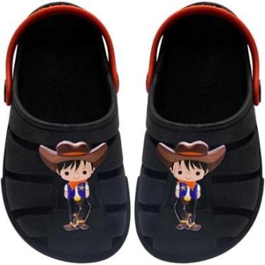 Imagem de Sandalia Babuche Masculino Nº 19ao28 Infantil Cowboy 12.115-Masculino