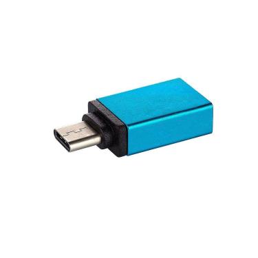 Imagem de Adaptador Usb-c 3.0 Com Função Otg - Azul