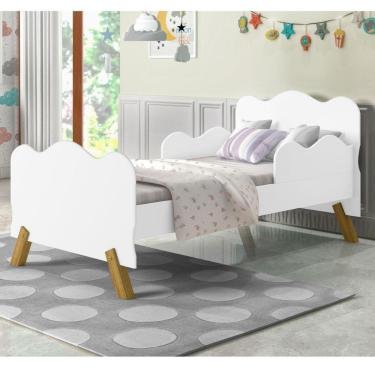 Imagem de Mini Cama Infantil Nuvem Angel Branca