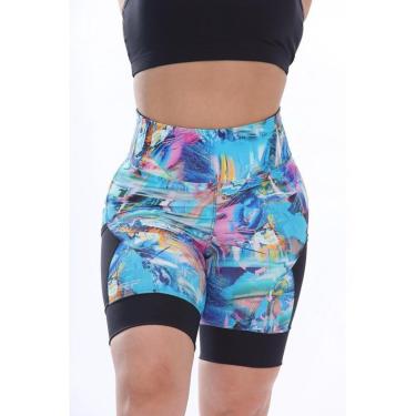 Imagem de Short  Compressão Corrida  Pro Racing Com Bolsos-Feminino