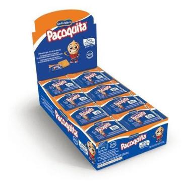 Imagem de Pacoca Pacoquita Zero Quadrada Embrulhada 24 Unidades 18gr Santa Helen