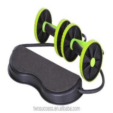 Imagem de Kit musculação fitness completo academia em casa revoflex elastico rod