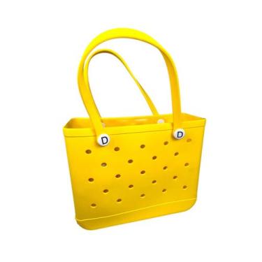 Imagem de Bolsa Eva Premium Amarela Luxo Praia Piscina Impermeável - - Allurys, 