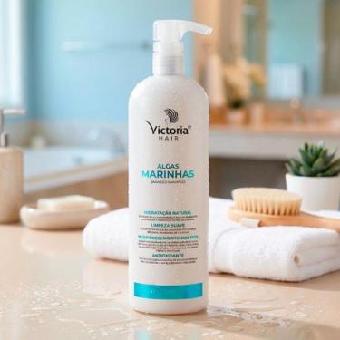 Imagem de Shampoo Algas Marinhas Hidratação Natural Victoria Hair 1 Litro - VICT