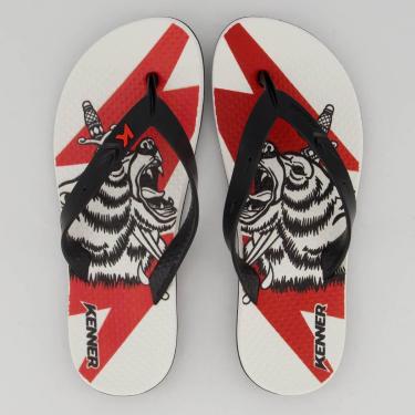 Imagem de Chinelo Kenner Summer Tattoo Branco-Masculino