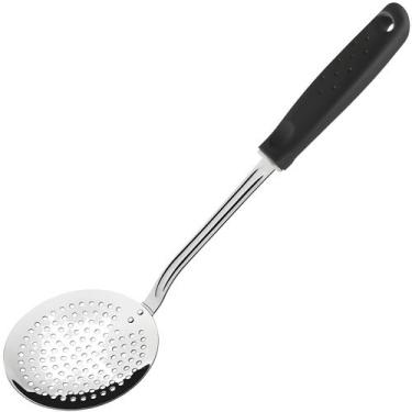 Imagem de Escumadeira Aço Inox Tramontina Cozinha Escorredor Óleo