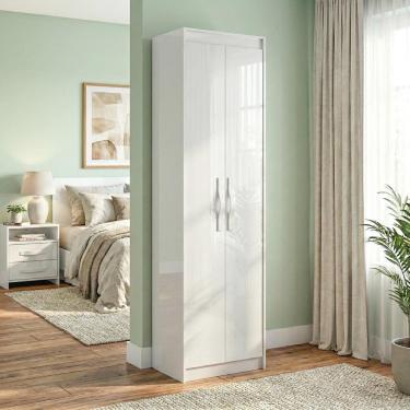 Imagem de Armário Multiuso Sapateira 2 Portas Davi Branco