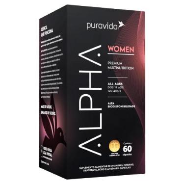 Imagem de Multivitaminico Mulher Alpha Women 60 Caps - PuraVida
