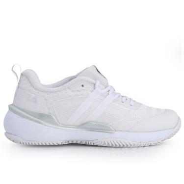 Imagem de Tênis Fila Winner - Clay - Saibro - Branco e Cinza-Feminino