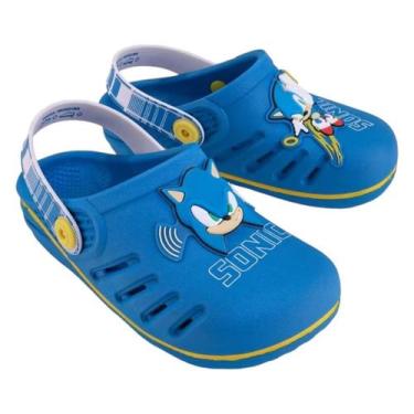 Imagem de Babuch Grendene Sonic Speed Infantil Menino - Grendene Kids, Azul, Ama