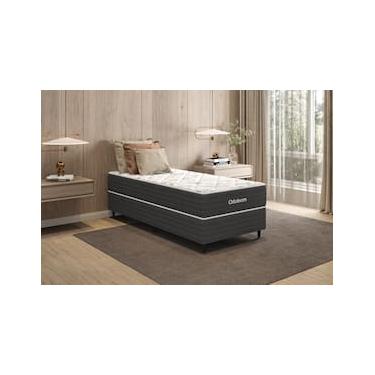 Imagem de Colchão Ortobom Mônaco Solteiro 88x188 Mola Pocket Ensacada Espuma D26 Branco/Rosé