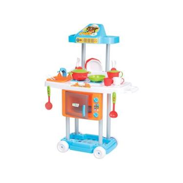 Imagem de Cozinha de Brinquedo Faz de Conta Calesita Tateti Riva Mr Chef