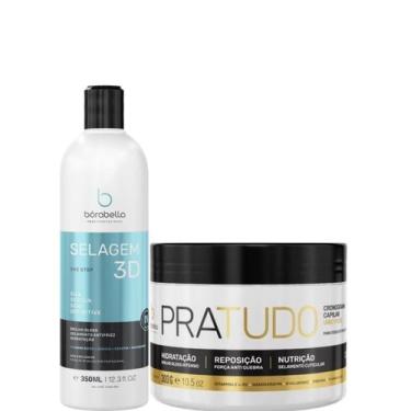 Imagem de Borabella Selagem 3D 350ml + Máscara Pratudo 300g