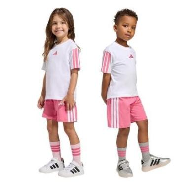 Imagem de Conjunto Adidas  Camiseta Adidas  Essentials Infantil-Unissex