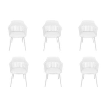 Imagem de Kit com 6 Cadeiras Mena para Sala de Jantar - OR Design