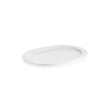 Imagem de BANDEJA COM BORDAS GUZZINI TIERRA L 47X32CM EM PLÁSTICO BRANCO LEITE 197401156