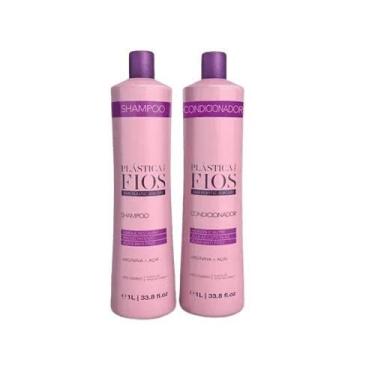 Imagem de Cadiveu plástica dos fios shampoo+cond 1l